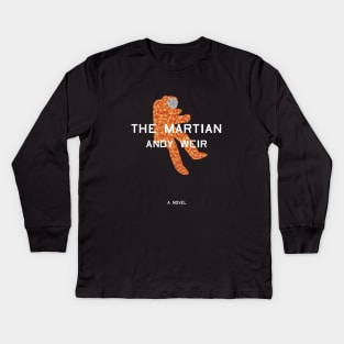 The Martian Low Poly Kids Long Sleeve T-Shirt